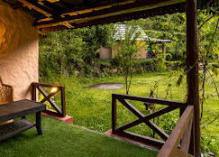 Small verandah detail overlooking the garden